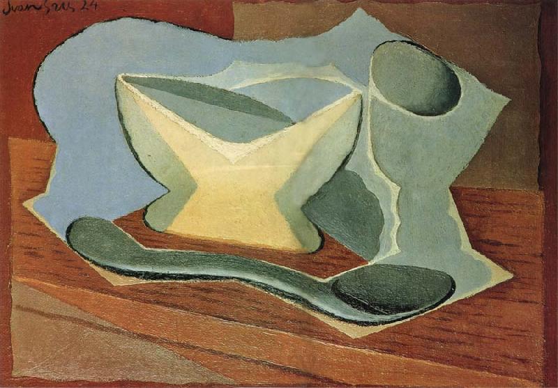 Juan Gris Bottle and cup